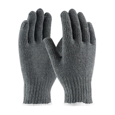 Pip Medium Weight Seamless Knit Cotton/Polyester Glove - Gray, 12PK 35-C500/L